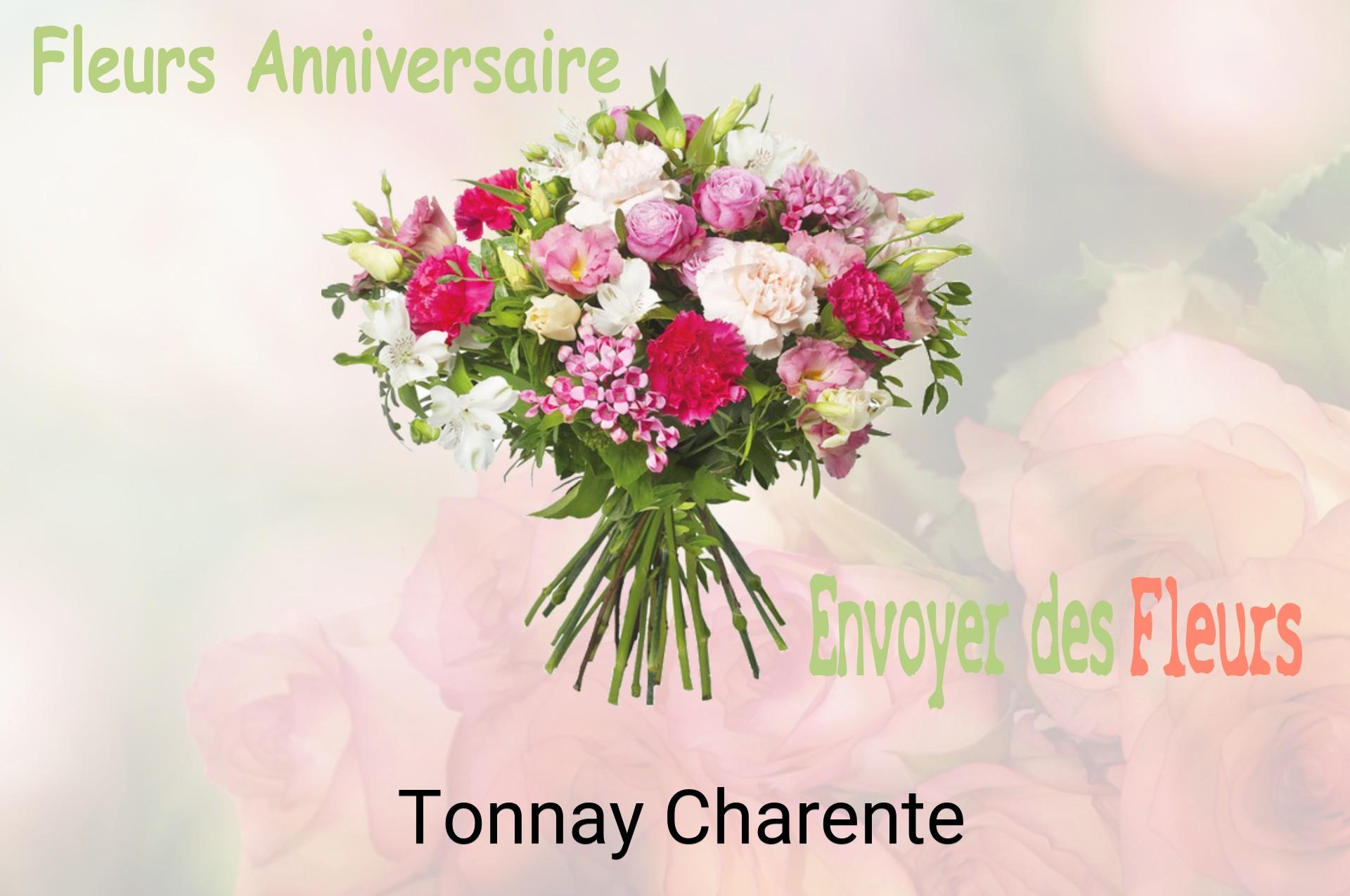 Bouquet de fleurs d’anniversaire livré à Tonnay-Charente